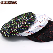 100 см Высокое качество плоские белые шнурки кроссовки обувь со шнуровкой черный тренд шнурки Z027