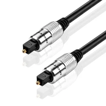 

2m 5m Digital Optical Audio Cable SPDIF Optical Fiber Square to Square Mouth Audio Extension Wire For TV BOX Amplifier