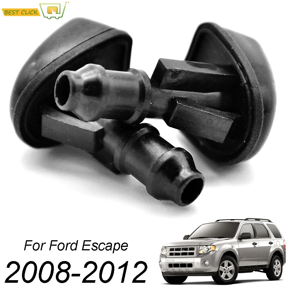 2 Stück OE # 8L8Z-17603-AA Auto Frontscheibe Scheibenwischer Waschanlage Jet Düse Für Ford Escape 2008 2009 2010 2011 2012