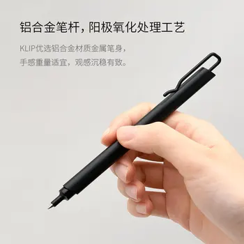 

KACO KLIP Metal Gel Pen Anodized Aluminum Triangle Penholder Stylish Clip 1PCS