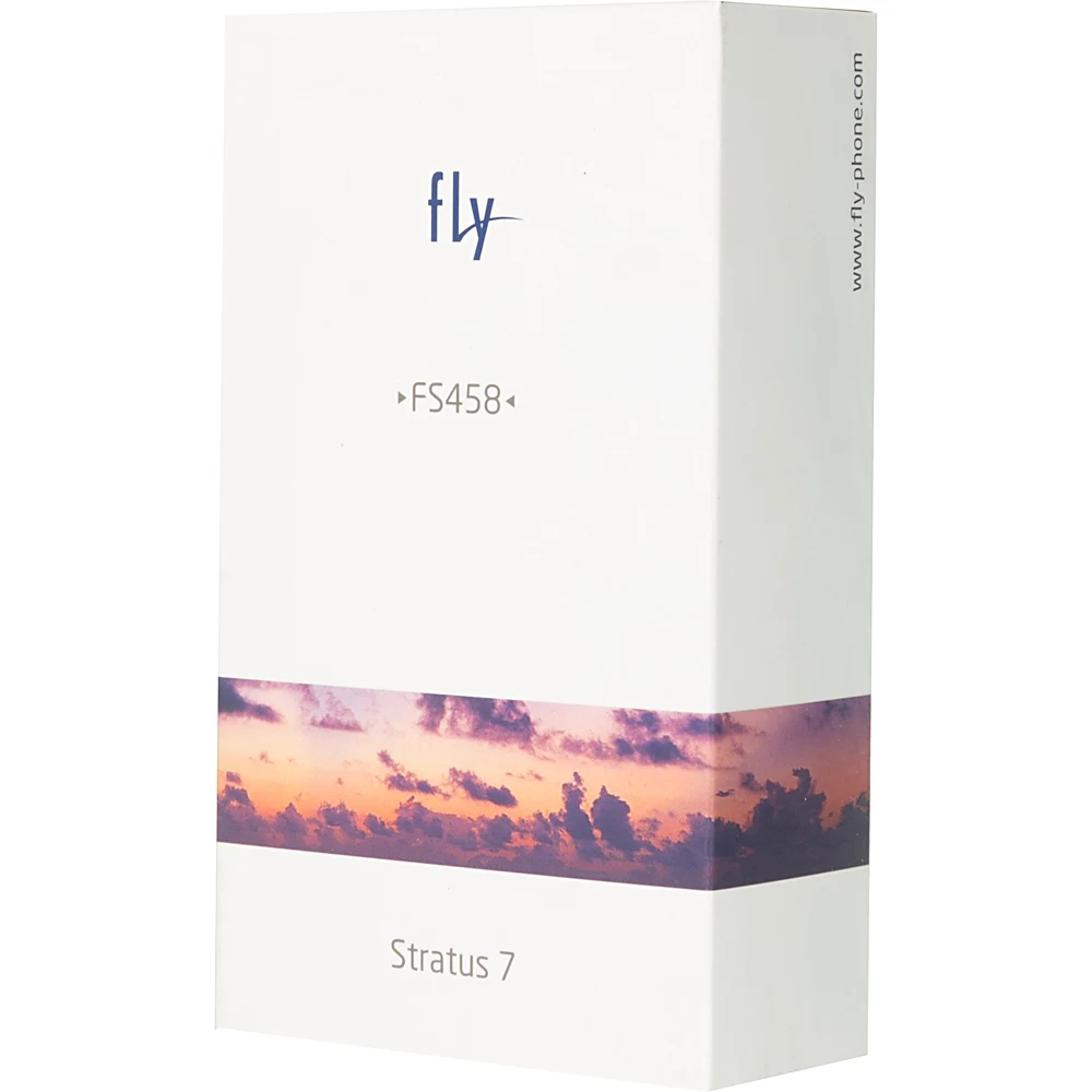 Смартфон Fly Stratus 7 FS458 8Gb 512Mb черный 3G 2Sim 4.5" TN 480x854 And6.0 5Mpix 802.11bgn GPS