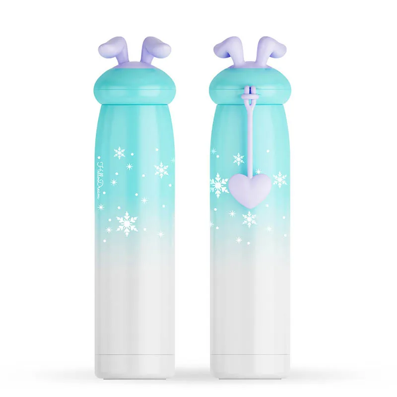 

300ml/350ml Cartoon Vacuum Flask Stainless Steel Thermos Cup Thermos Container Portable Sport Travel Water Bottle coffee Mug