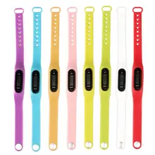 Stylish Silicone Sport Running Pedometer Calorie Step Counter Digital Watch