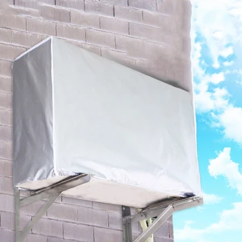 

Outdoor Air Conditioning Cover Air Conditioner Waterproof Cleaning Cover Washing Anti-Dust Anti-Snow Cleaning Cover For Home