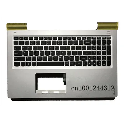 Новая Оригинальная подставка для рук для LENOVO IDEAPAD 700-15ISK 700 700-15 американская клавиатура верхняя крышка C крышка 5CB0L03571 5CB0K85929 - Цвет: Silver