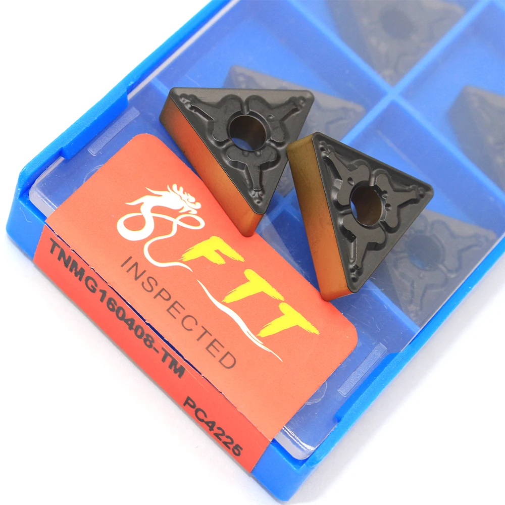 

10 шт. высокое качество TNMG160408 TM PC4225 herramienta de torneado externo de alta calidad inserto de carburo de tungsteno CNC