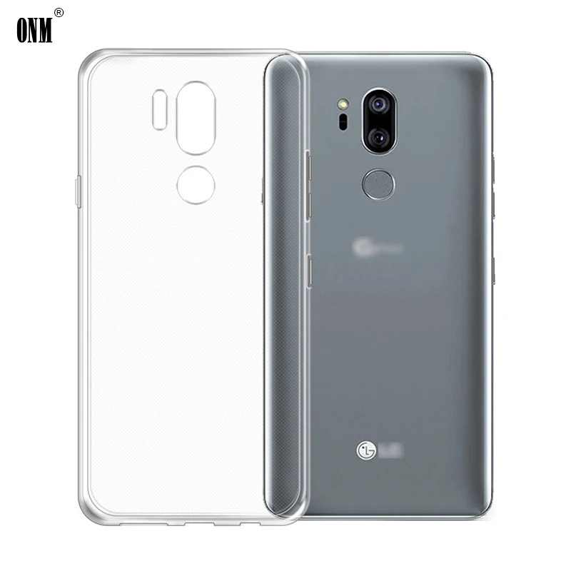 

Case For LG G6 G7 ThinQ TPU Silicon Durable Clear Fitted Bumper Soft Case for LG G7 Plus G7+ G710EM Transparent Back Cover
