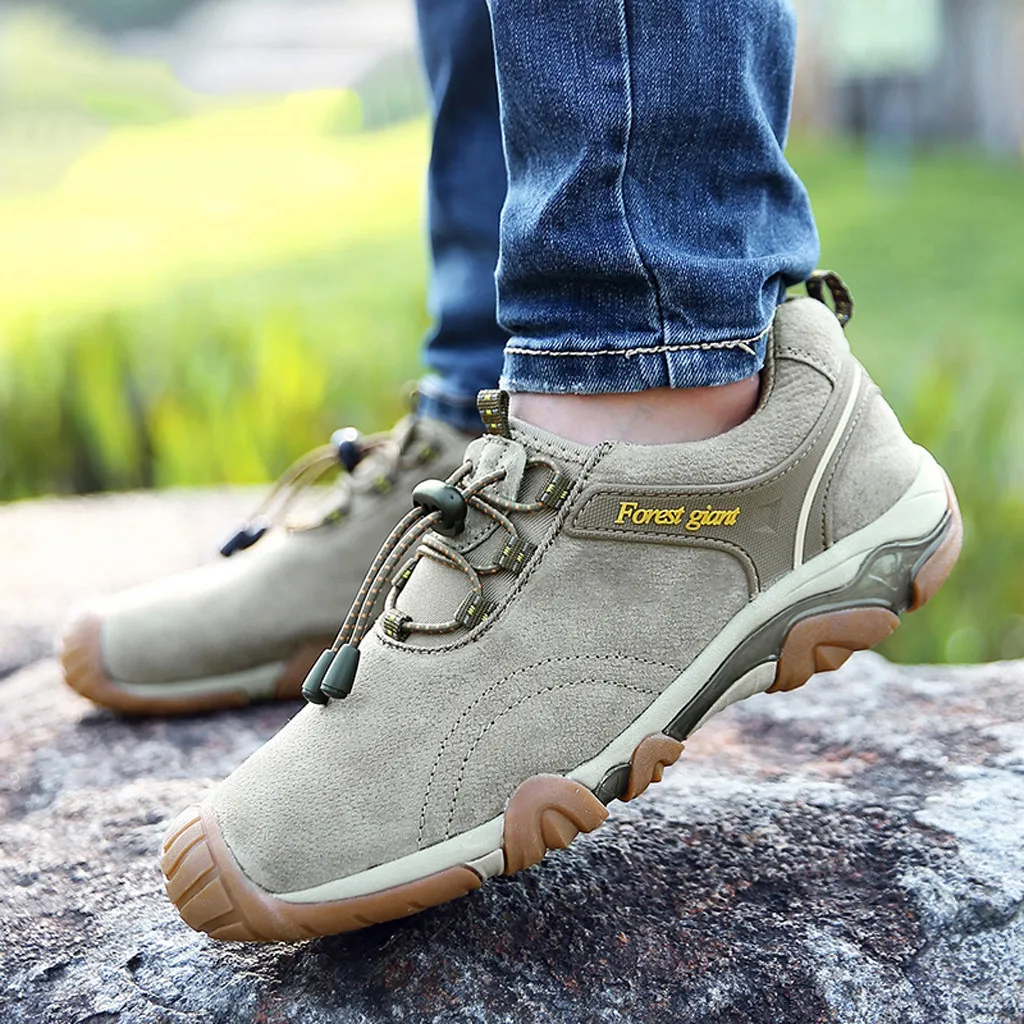 Повседневная мужская обувь коллекция 2019 года походная большие размеры для пеших