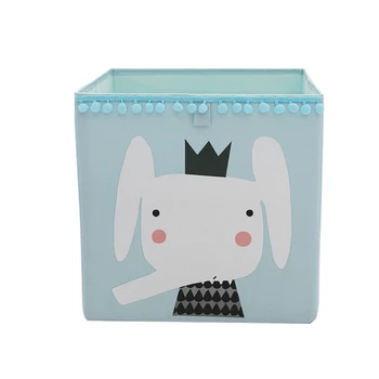 

Cartoon Oxford Fabric Folding Storage Box for Kids Toys Organizer Clothes Underwear Socks Storage Bins Boxes