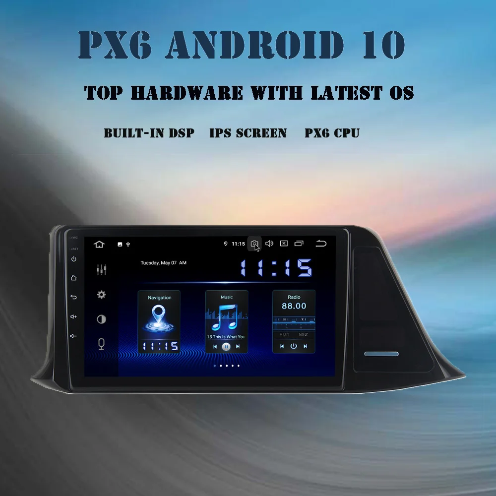 Dasaita 9" Android10.0 Car Radio Player For Toyota Chr Chr Multimedia