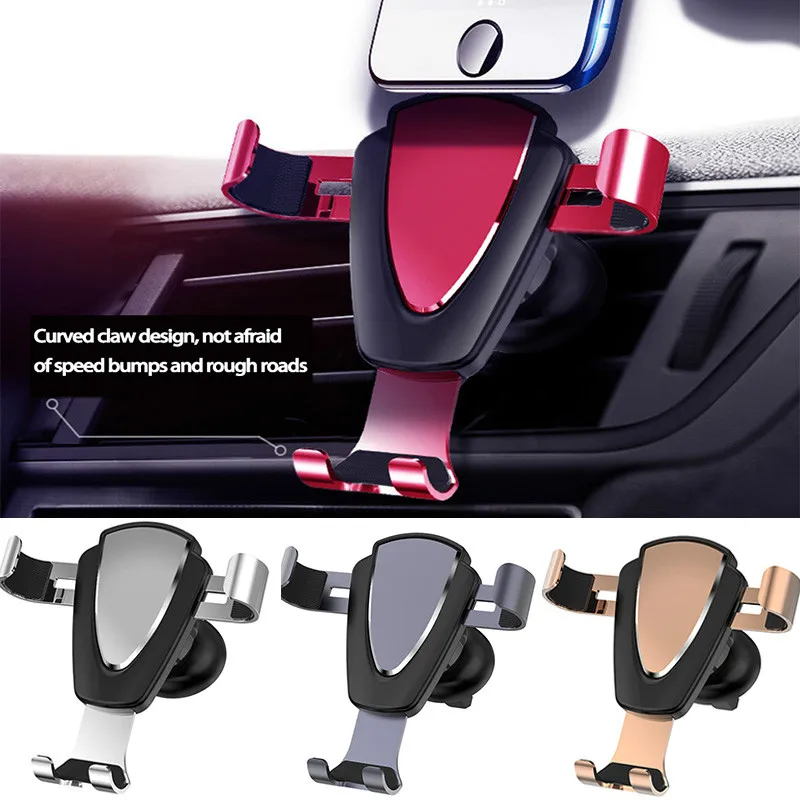 buy Car gravity mobile phone bracket for BMW E92 E91 E90 F30 F10 E60 E36 E34 Audi A3 A6 C7 C5 C6 Opel Insignia Alfa Romeo Ssangyong