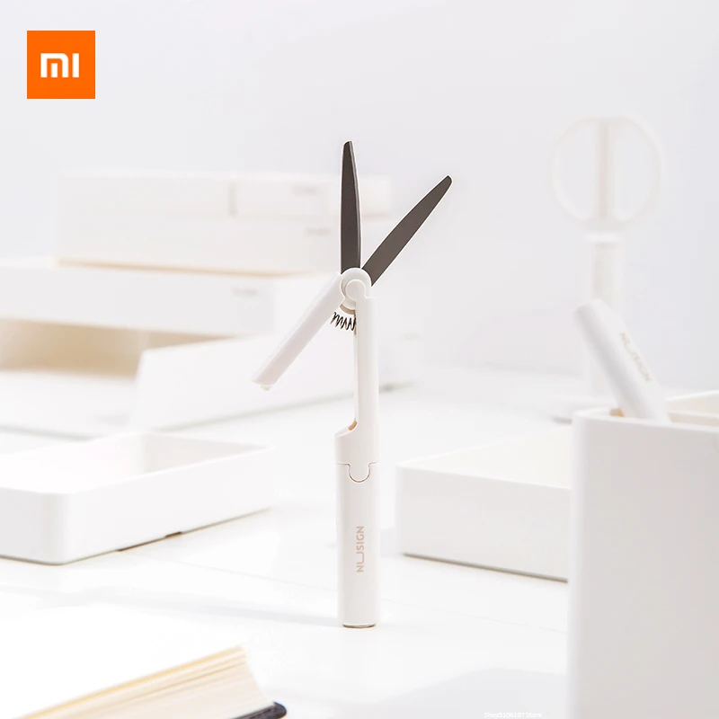 

Xiaomi NUSIGN Stationery Scissors Students Use Scissors By Hand Creative Cartoon Scissors Paper Cutting Office tools