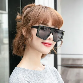 

2020 Classic Popular Men And Women's Sunglasses Big Frame Sunglasses Personality Versatile Colorful Sun Glasses UV-proof Glasses