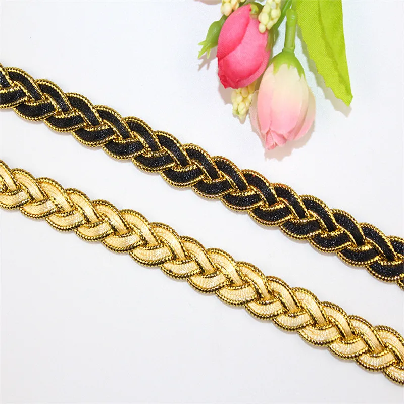 Lace Fabric Lace Ribbon Lace Garment Accessories Lace Sewing Supplies Lace Decoration Lace Accessories Lace Sewing Accessories 4Styles Gold White Lace Ribbon Soft Net Lace Trim Fabric For Sewing Accessories Wedding Party Supplies DIY Decoration 4Yards