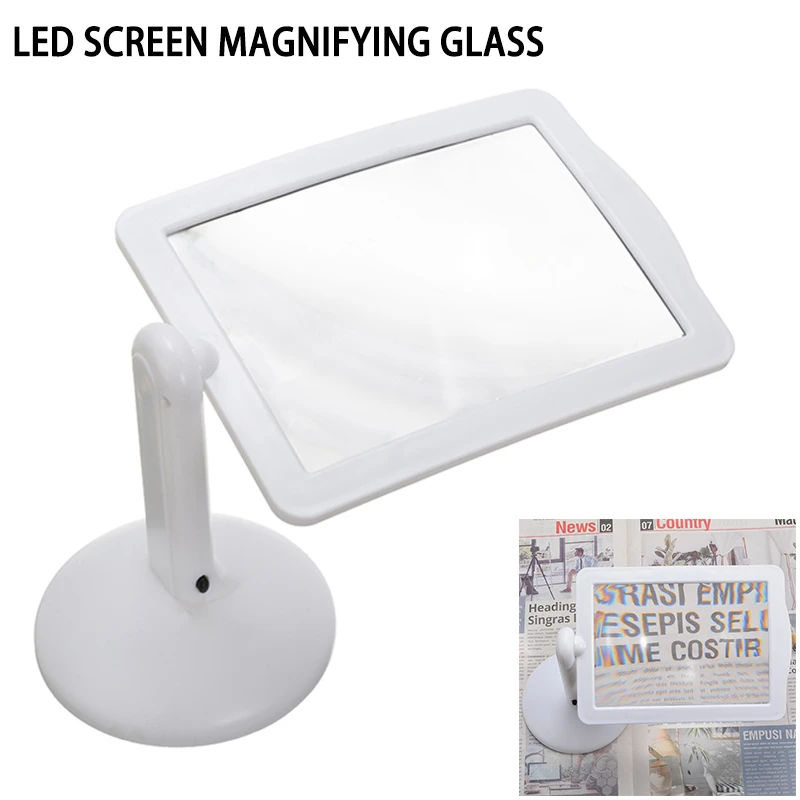 magnifying reading lamp with stand
