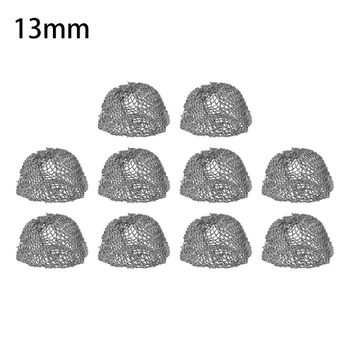 

10Pcs Tobacco Smoking Pipe Metal Filter Screen Steel Mesh Rimmed Dome Bong Shake Oct15 Drop ship