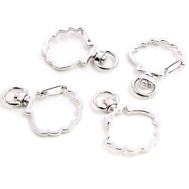 Snap Hook Trigger Clips Buckles For Keychain Lobster Lobster Clasp Hooks for Necklace Key Ring ClaspDIY Making