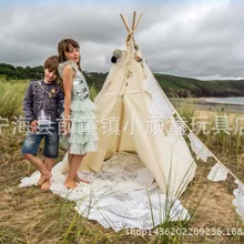 Чистый белый подарок на день рождения для детей, домашний тканевый игровой домик для детей, детская палатка, обучающая, для помещений, 3 года, студия