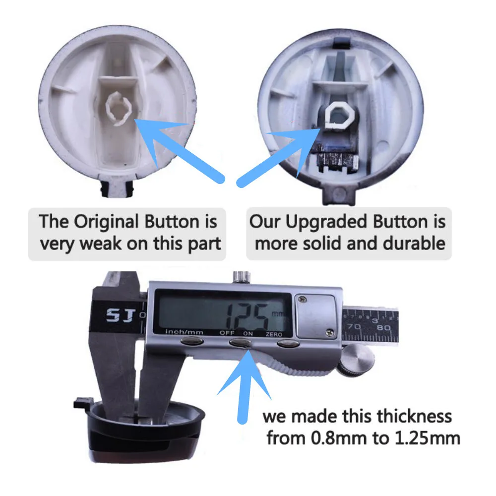 Car Headlight Button Headlamp Knob Headl Light Rotary Switch For BMW 1 3 X1 Series E84 E87 E88 E82 E90 E91 E92 E93 61316932794 dashboard lamp switch cover
