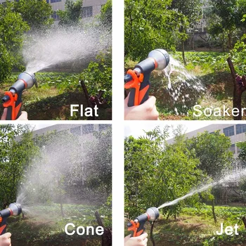 

2020 Spray Lawn Watering Multi-function Car Wash High Pressure Durable Hand-held Tools Hose Sprinkle Water Nozzle Garden