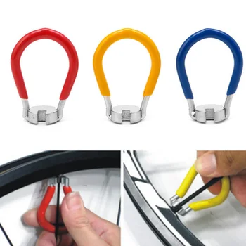 

6PCS Practical Bicycle Use Spoke Key Wheel Spoke Wrench Tool Nipples MTB Bike Parts Red Blue Bicycle Repair Tools