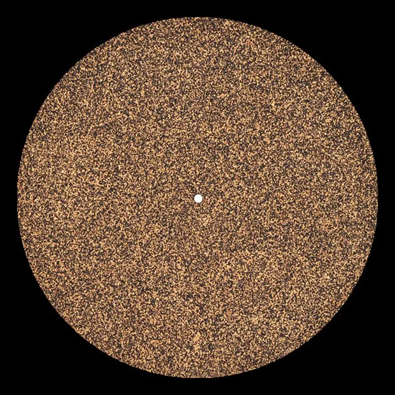 3MM Anti Static Cork and Rubber Turntable Platter Mat Slipmat Pad for LP Vinyl Record Accessories