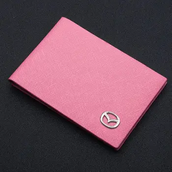 

Ultra-thin Driver's License Leather Case Men's Driving License Credit Card Holder Bag Women's Tarjetero For Mazda