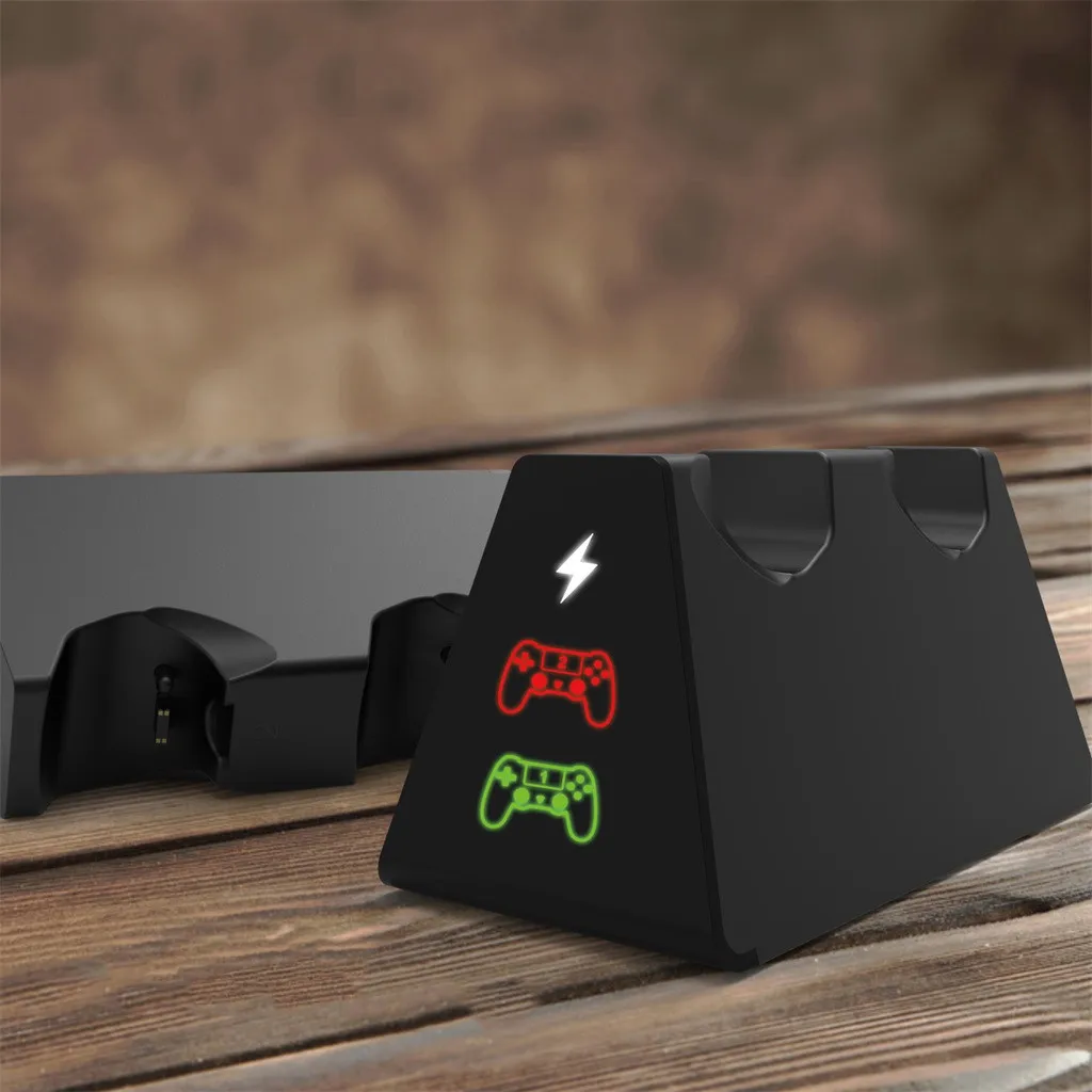 Контроллер зарядное устройство Dual USB быстрозарядная станция индикатор для PS4/Ps4 pro/тонкая зарядная станция# G3