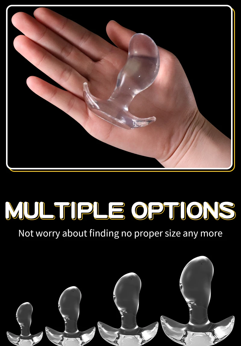 Huge Wearable Anal Plug Sex Toys Large Butt Plug Prostate Massage G-Spot Stimulation Anal Dilator For Women Men Adult 18+