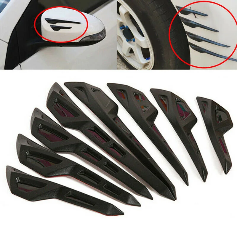 

8Pcs/Set Car Side Door Edge Bumper Anti-Scratch Strips Trim Stickers Soft Glue 100% Brand New And High Quality
