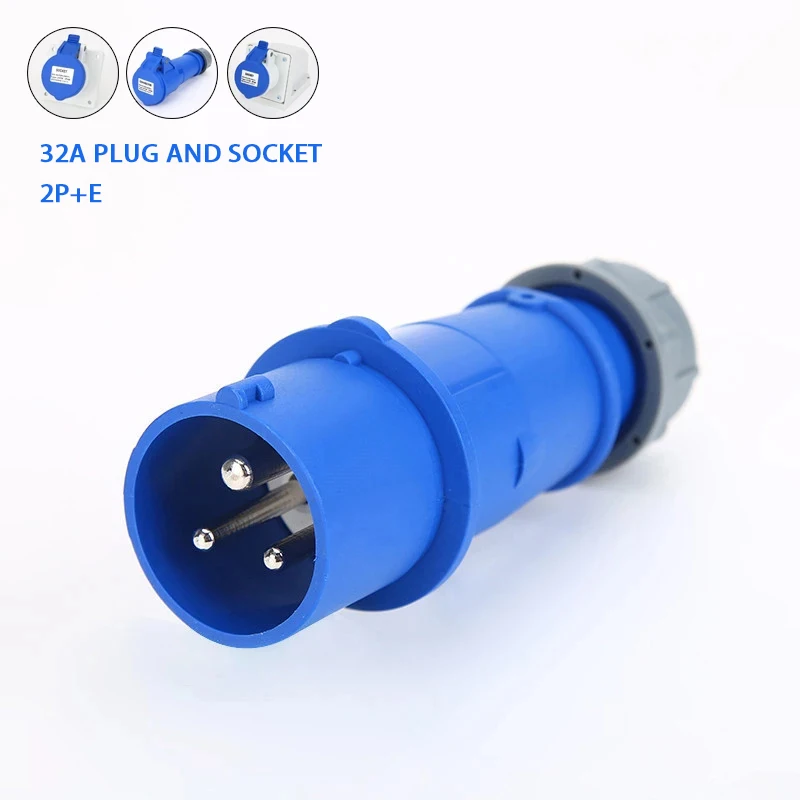 32A 3 Pin 220V-250V IP44 Американская классификация проводов 2р + электронная сигарета