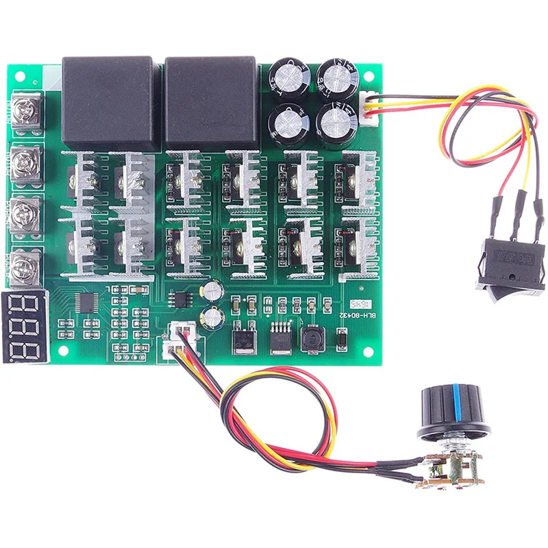 Регулятор скорости двигателя HHO RC 10-55 в 12 В 24 36 48 55 модуль PWM А | Электронные