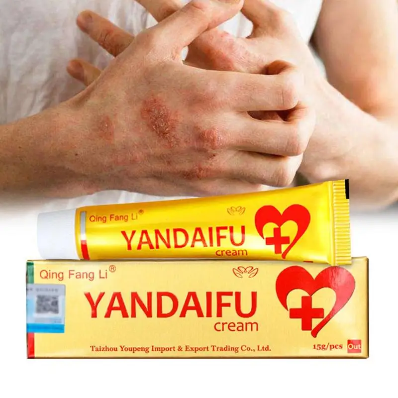 YANDAIFU 1 шт. псориаз экзема крем по уходу за кожей крем от псориаза крем для кожи, дерматит Eczematoid экзема мазь лечение