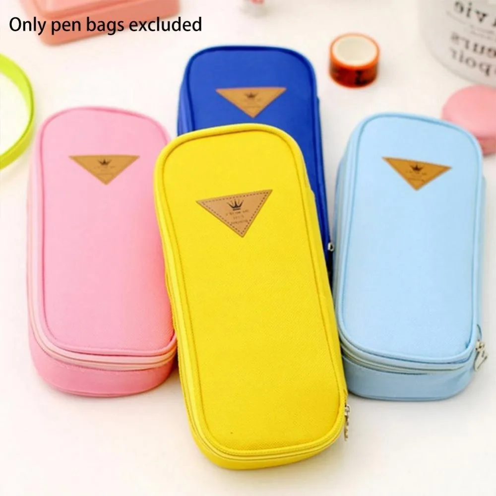 Cute Large Pencil Case Kawaii Multifunctional Pen Case High Capacity Pencil Bag For Kids Girls Gifts School Office Supplies