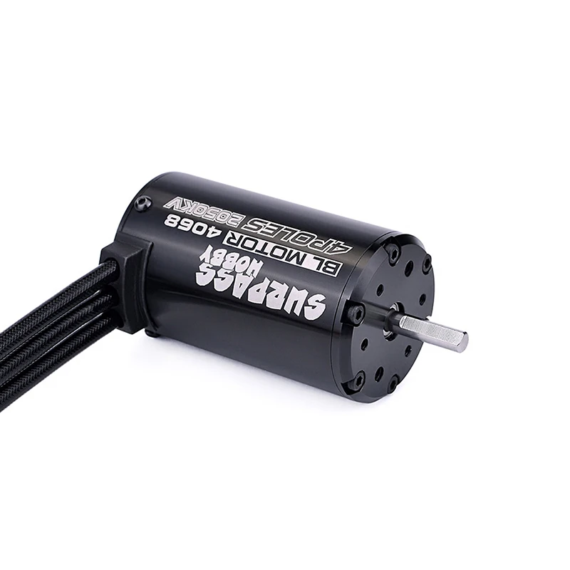 SURPASSHOBBY 4068 2050KV водонепроницаемый Бессенсорный бесщеточный двигатель + 120A ESC для 1:8