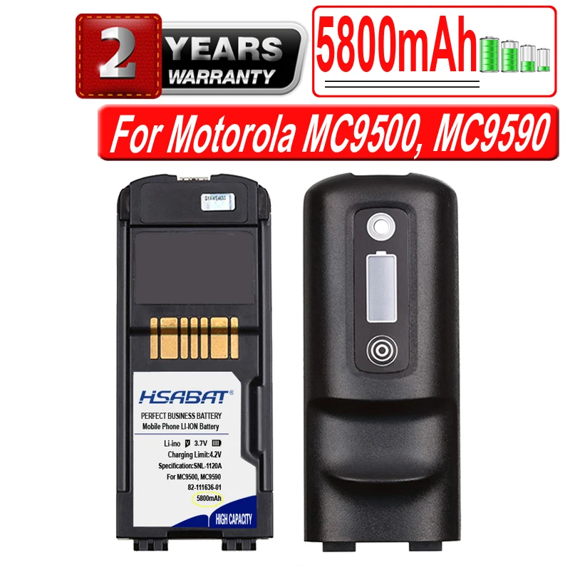 Аккумулятор для Motorola Symbol MC9500 MC9590 MC9596 MC9598 5800 мач 82-111636-01 | Мобильные телефоны и