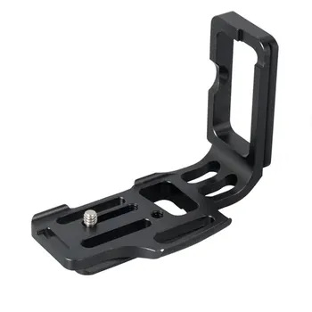 

L Type Professional Bracket Tripod Quick Release Plate Head Base Handle Grip for Nikon D800 D800E D810 Camera