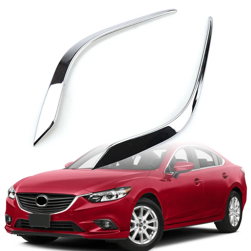 ABS части для Mazda 6 Atenza Gj Светильник Крышка хромированная противотуманная фара отделка полосы серебряные аксессуары Замена практичный