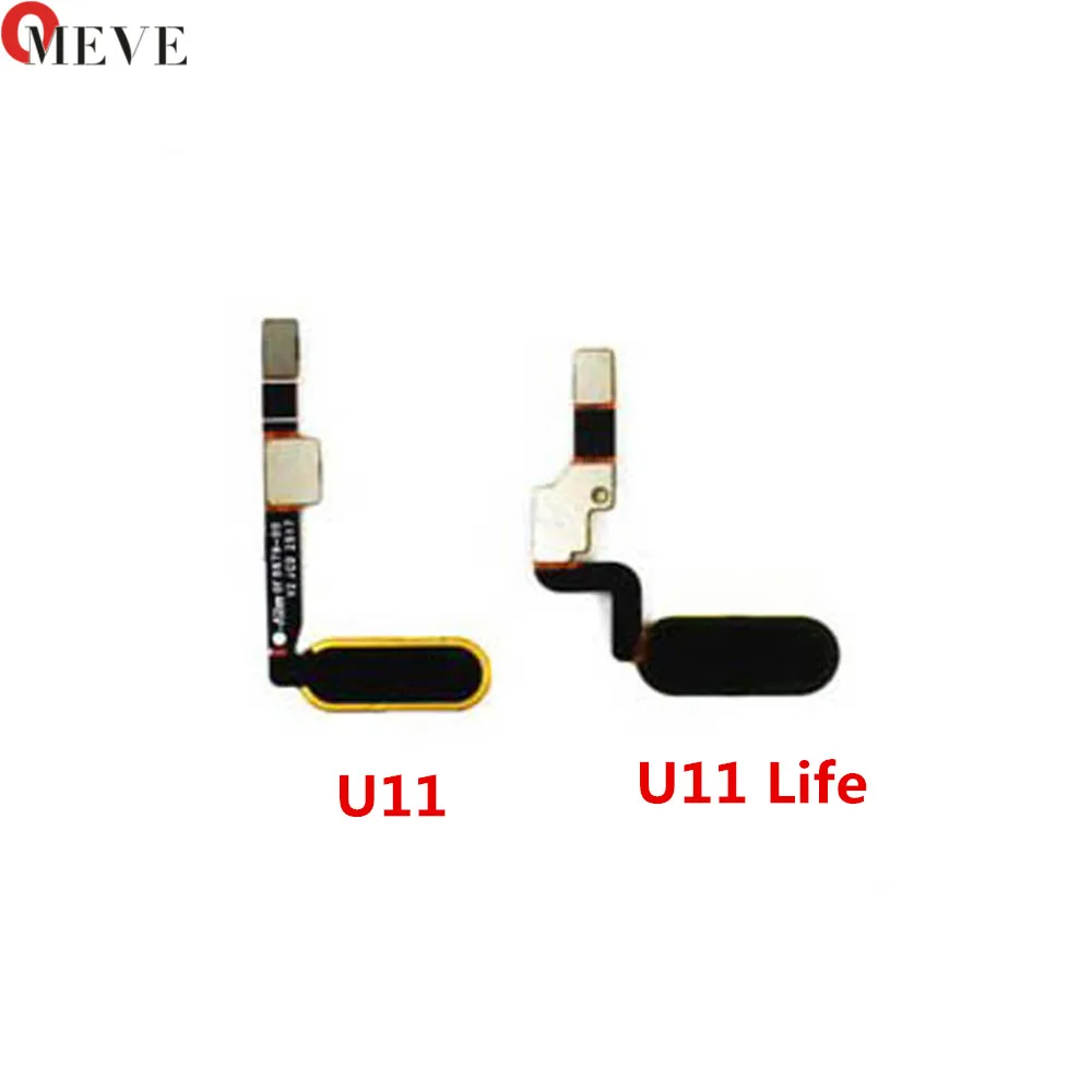 

For HTC U11 Home Button FingerPrint Touch ID Sensor Flex Cable Ribbon Replacement Parts For HTC U11 life Button Key Black