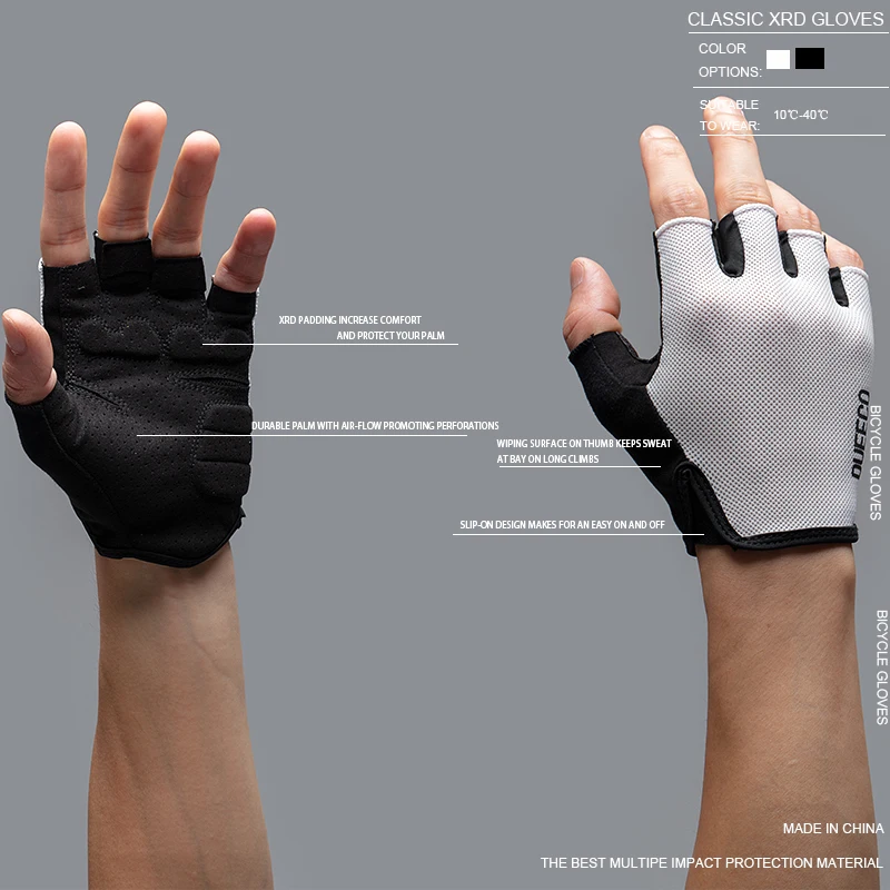 Description Picture 3 of itemSummer Cycling Gloves MTB Bike Bicycle Gloves XRD Padded Outdoor Sports Fitness Gloves bicycle accessories guantes ciclismo