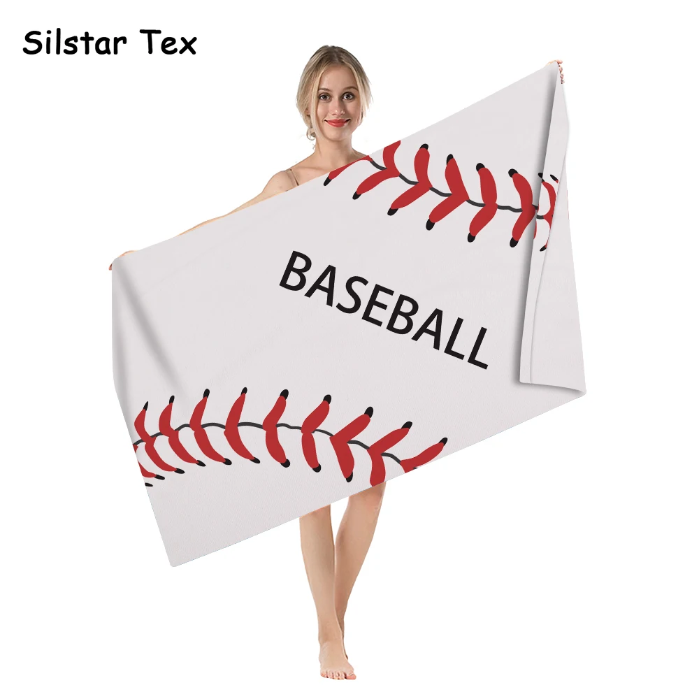 Silstar Tex Ball спортивный стиль банное полотенце для баскетбола футбола мужчин детей