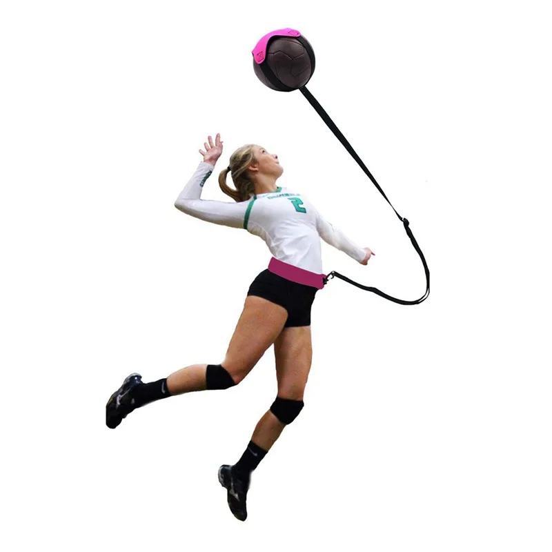 Волейбольный мяч тренировочный пояс тренировка, отличный волейбольный тренинг помощь для Solo практики качания руки ротации снаряжение для тренировок