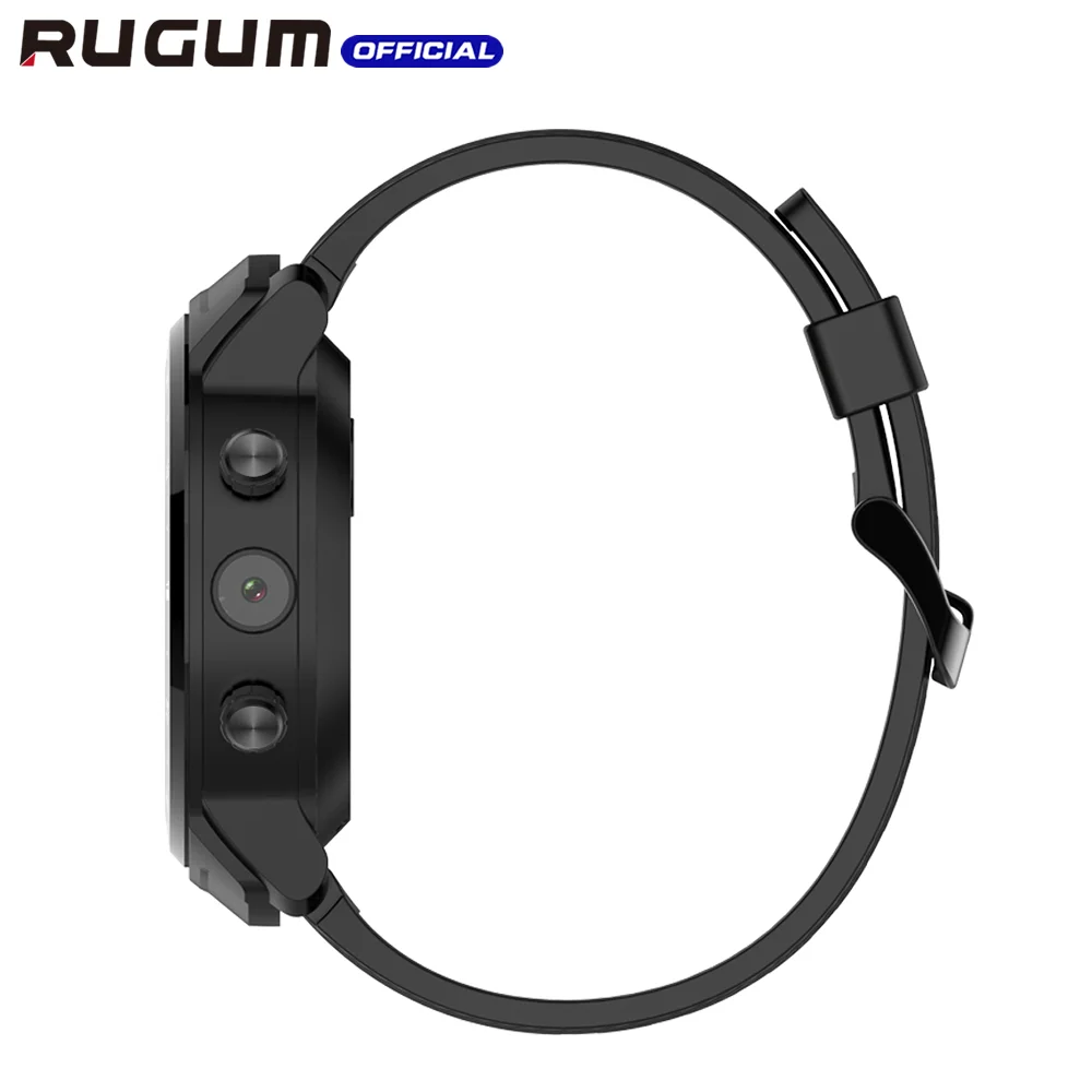 RUGUM DA09 4G Смарт-часы Android 7,1 AOMLED дисплей 5.0MP камера gps wifi фитнес-трекер водонепроницаемые умные часы телефонный звонок