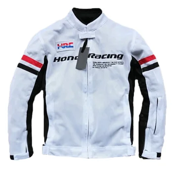 

Breathable Motorcycle Jacket Protective Gear Men Summer Moto Motocross Off-Road Racing Jacket Moto Clothing for Honda HRC
