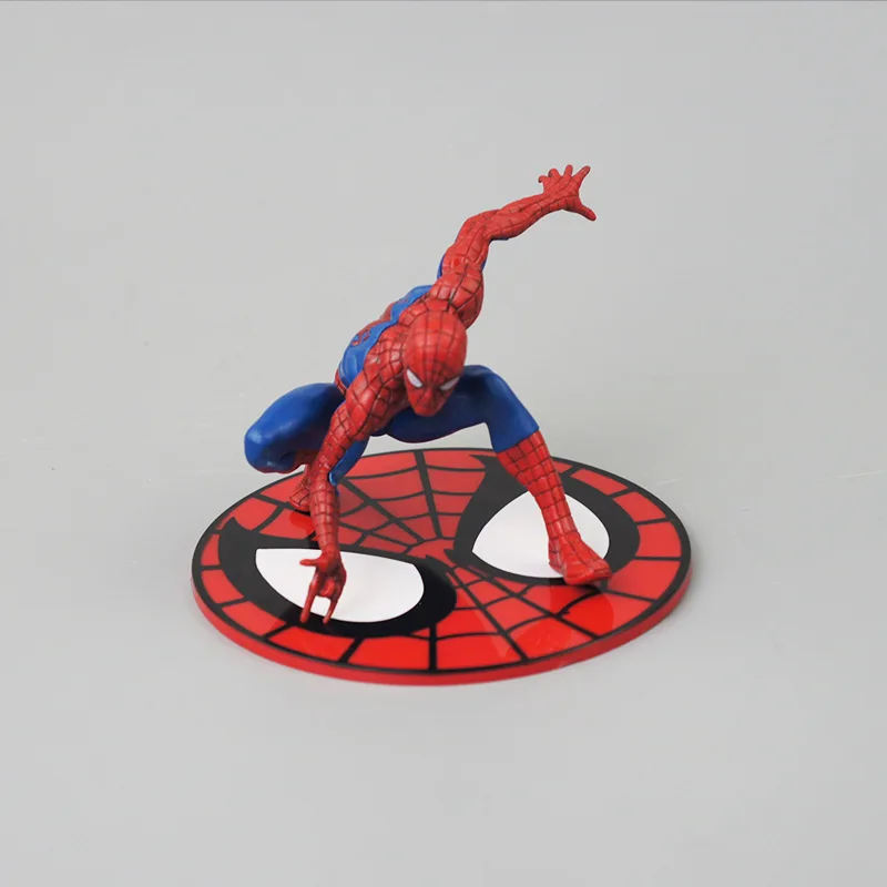 Фигурка Marvel из аниме-фильма 9 см экшн-модель человека-паука игрушки торт фигурка