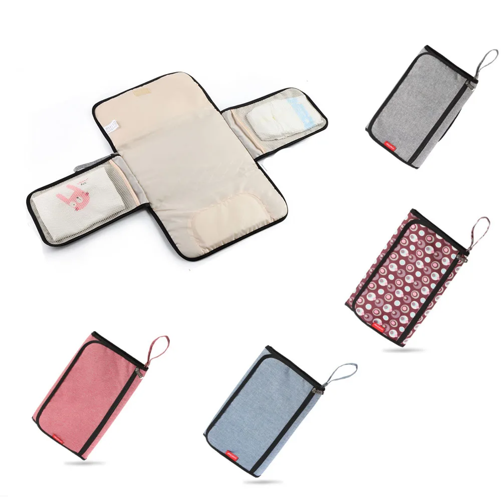 

Insular Baby Changing Mat Waterproof Mum Bag Stroller Portable Diaper Changing Pad Travel Table Changing Station Nappy Clutch