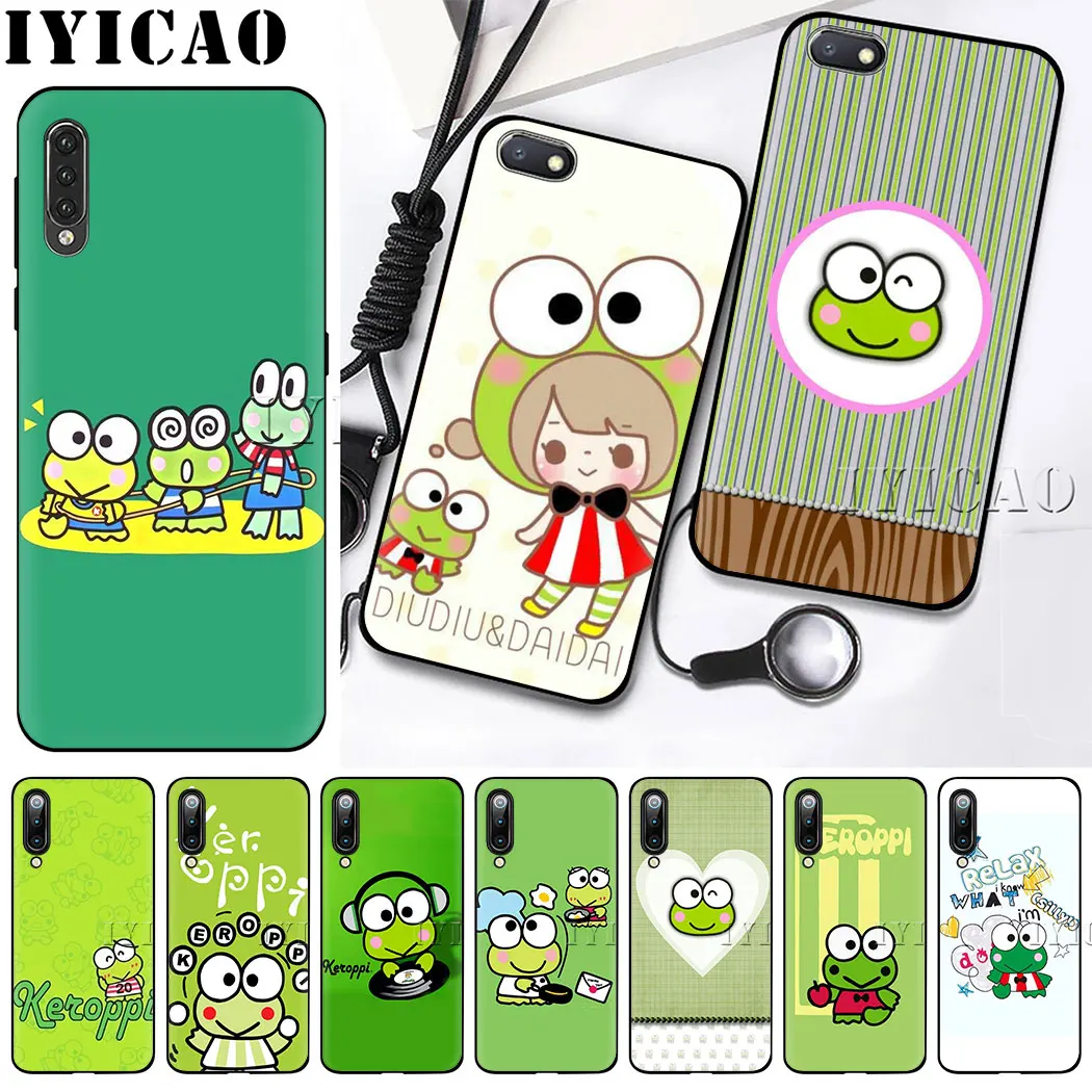 IYICAO мягкий чехол с милым мультяшным лягушкой keroppi s mi le для Xiaomi 9 8 6 A2 Lite A3 9T Pro A1 F1 MAX 3