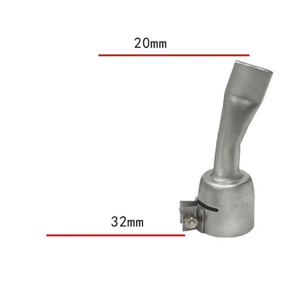 10*5*5cm degrés coudé large fente buse de soudure pour Traic S buse à Air chaud Station de soudage Air pistolet buses Air ventilateur Triangle ► Photo 2/6