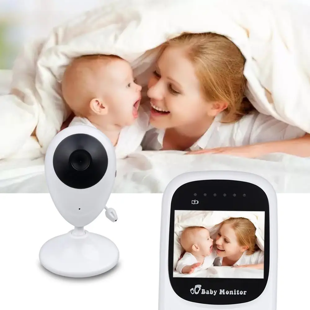 

Wireless Video Color Baby Monitor with 2.4Inches LCD 2 Way Audio Talk Night Vision Surveillance Security Camera Babysitter