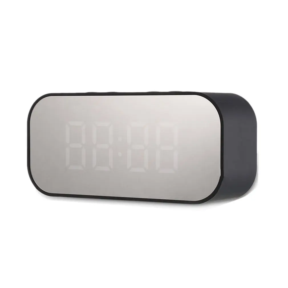 

Wireless 5.0 Portable Wireless Speaker With Led Alarm Clock Portable Wireless Big Sound Heavy Base 5.0 Speaker